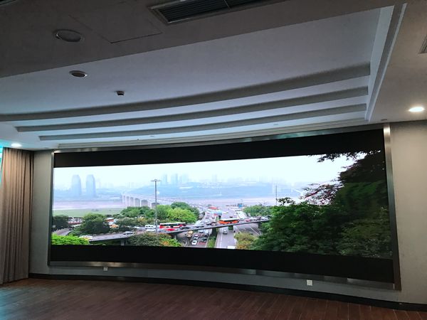 重慶（qìng）建設（shè）委員會室內（nèi）全彩led顯示屏