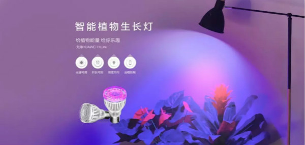 智能植物生長燈首發，上線（xiàn）獲緊俏
