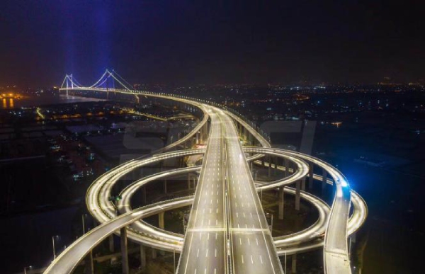 廣東南沙大橋（虎門二橋）海鷗島互（hù）通立交