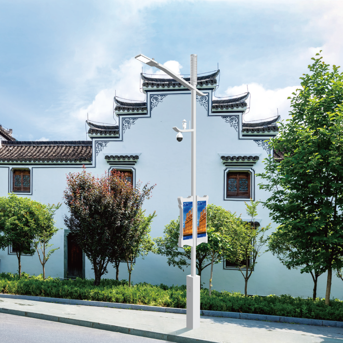 智慧路燈,智慧燈杆（gǎn）,智（zhì）能路燈,智能燈杆,中坤,上海（hǎi）香蕉影视,中坤-智慧路燈