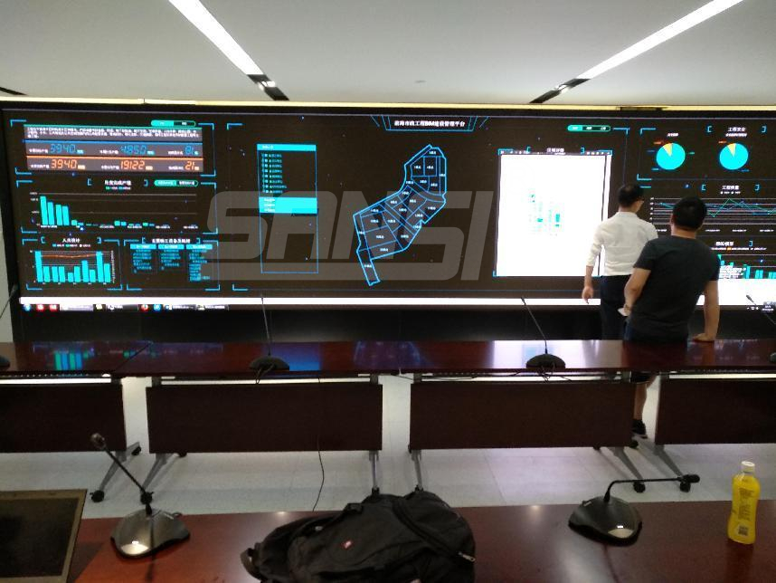LED拚接屏,高效顯示,創新應用,推動（dòng）城市智能化發展