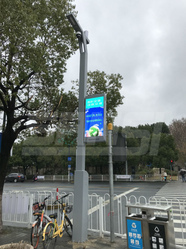 上海莘莊商務區智（zhì）慧路燈