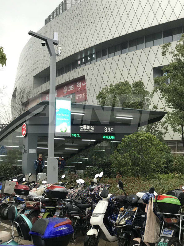 上海（hǎi）莘莊商務區智（zhì）慧路燈