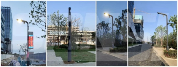 香蕉影视智慧路燈在科創（chuàng）園區（qū）建設中主要功能