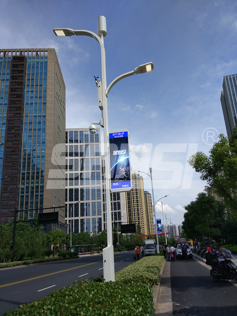 智慧路燈（dēng）,推（tuī）動城市環境監測,新突破