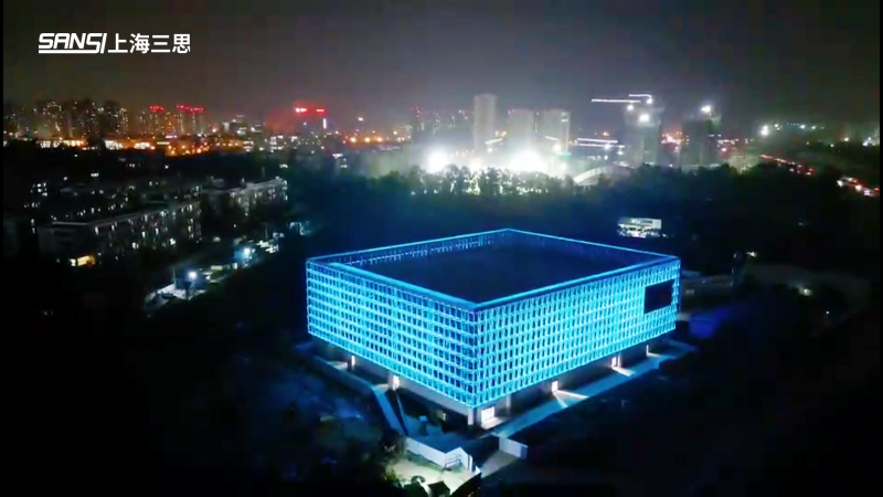 新看點,成都城東,體育公園,建築,泛光,顯示方案