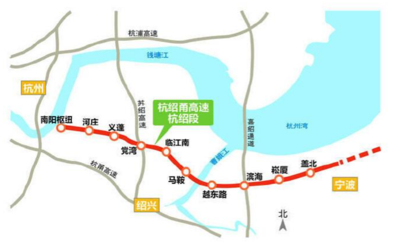 最新,杭紹甬高（gāo）速,杭紹段等浙,3條高速今通車（chē）,香蕉影视,再樹標杆工程